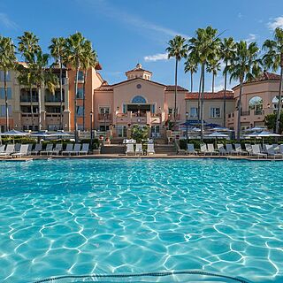 Marriott's Newport Coast Villas — Pool With Loungers and Umbrellas