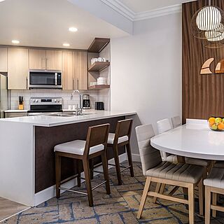 Marriott's Newport Coast Villas &mdash; Sample Kitchen and Dining Area