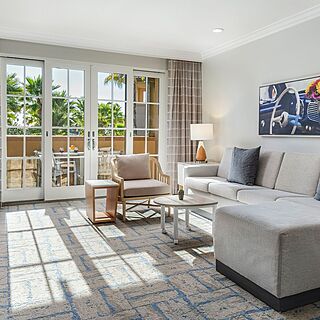 Marriott's Newport Coast Villas &mdash; Sample Living Area (see below for unit-type specific photos)