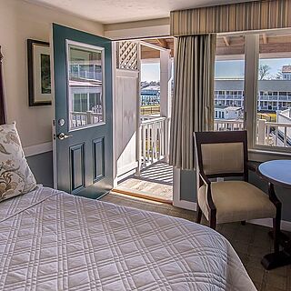 The Harborside Inn — Sample Bedroom