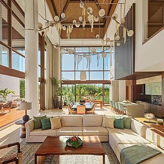 The Estates At Vidanta Riviera Maya — Sample Living Area