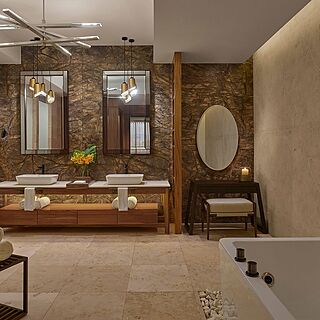 The Estates At Vidanta Riviera Maya — Sample Bathroom
