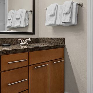Club Wyndham Great Smokies Lodge — Sample Bathroom