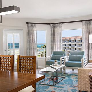 Marriott's Aruba Surf Club — Sample Living Area