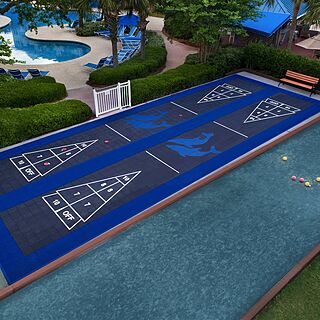 Marriott's Grande Ocean — Poolside Shuffleboard Court