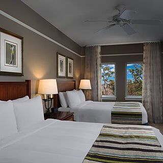Marriott's OceanWatch Villas at Grande Dunes — Sample Bedroom with Doubles