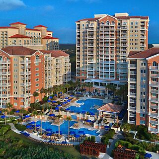 Marriott's OceanWatch Villas at Grande Dunes — Resort Grounds Pool View