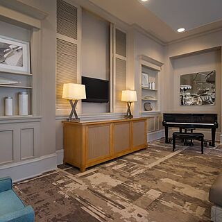 Marriott's OceanWatch Villas at Grande Dunes — Indoor Lounge with Piano