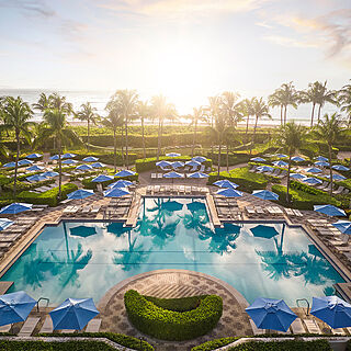 Marriott's Ocean Pointe — Pool Area With Ocean View