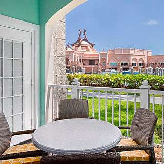 Harborside Resort at Atlantis &mdash; Sample Balcony