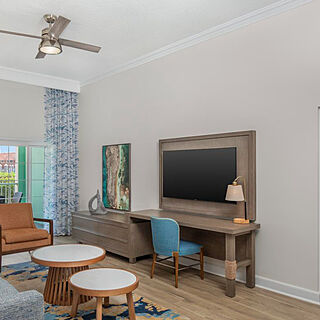 Harborside Resort at Atlantis — Sample Living Area