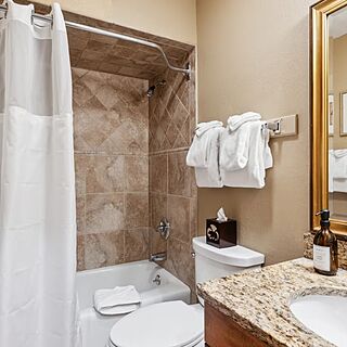 Eagle Point Resort — Sample Bathroom
