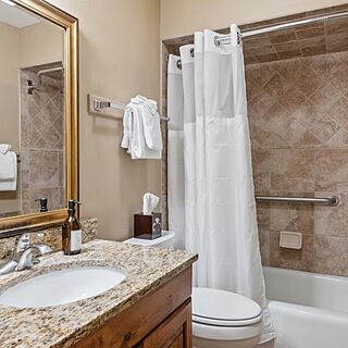 Eagle Point Resort — Sample Bathroom