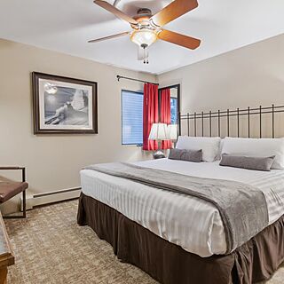 Eagle Point Resort — Sample Bedroom