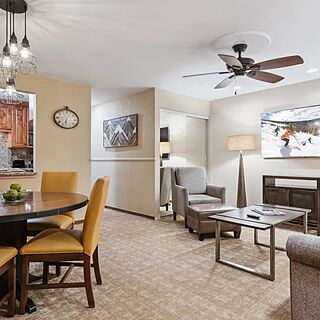 Eagle Point Resort — Sample Living Area