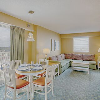 Villas at the Boardwalk — Sample Living Area