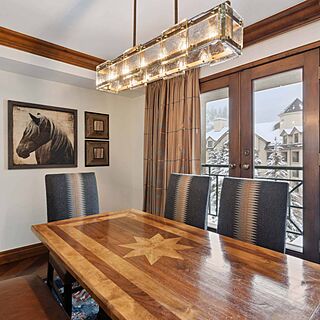 Hyatt Residence Club at Park Hyatt Beaver Creek — Sample Dining Area