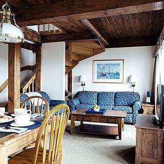 Newport Bay Club & Hotel — Sample Living Area