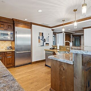 Aspen Mountain Residences — Sample Kitchen