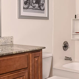 Club Wyndham Ocean Walk — Sample Bathroom