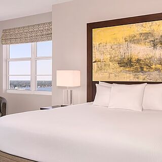 Club Wyndham Ocean Walk — Sample Bedroom With Attached Balcony