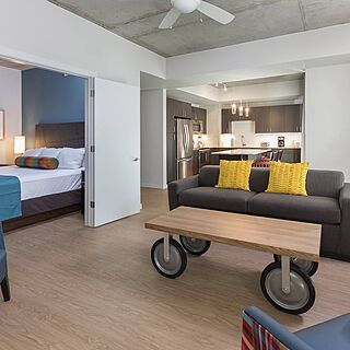 Club Wyndham Austin — Sample Living Area