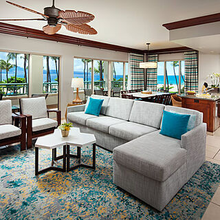 Marriott's Maui Ocean Club - Lahaina Tower — Sample Living Area
