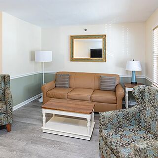 The Falls at Ogunquit — Sample Living Area