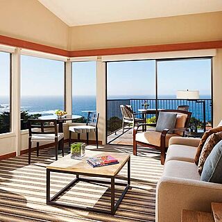 Hyatt Residence Club Carmel, Highlands Inn — Sample Living Area