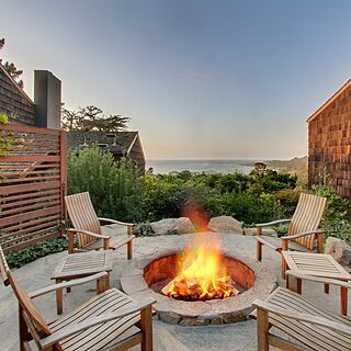 Hyatt Residence Club Carmel, Highlands Inn &mdash; Firepit