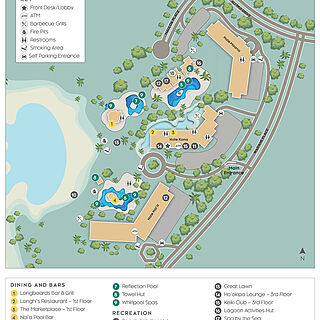 Marriott's Ko Olina Beach Club — Sitemap