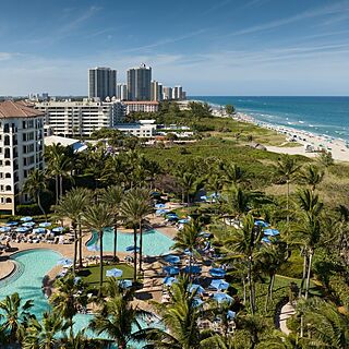 Marriott's Ocean Pointe — Resort Grounds Beach and Pool View