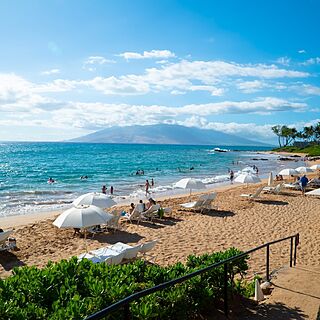 The Westin Nanea Ocean Villas — Beach With Loungers and Umbrellas