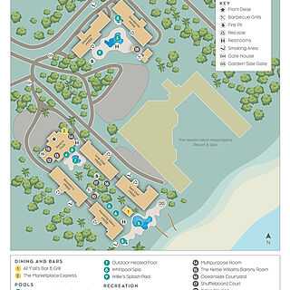 Marriott's Barony Beach Club — Sitemap
