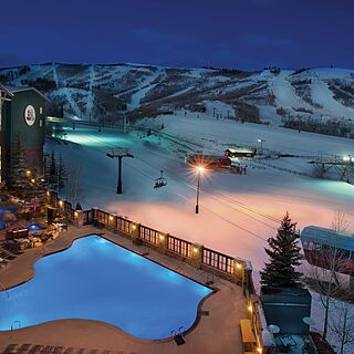 Marriott's MountainSide at Park City — Pool With Mountain View