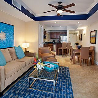 Divi Aruba Phoenix Beach Resort — Sample Living Area