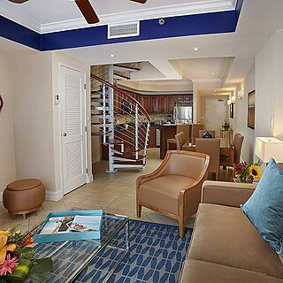 Divi Aruba Phoenix Beach Resort — Sample Living Area