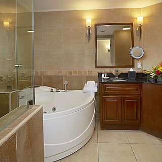 Divi Aruba Phoenix Beach Resort — Sample Bathroom