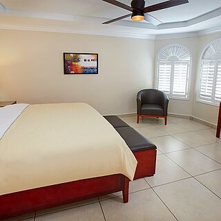 Divi Village Golf and Beach Resort &mdash; Sample 2-bedroom golf suite bedroom