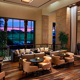The Westin Kierland Villas — Indoor Restaurant With Golf Course View