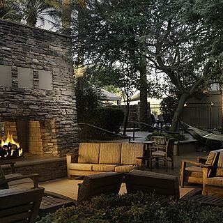 The Westin Kierland Villas — Firepit Area with Hammocks