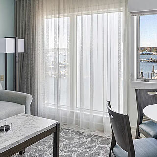 Club Wyndham Inn on Long Wharf — Sample Living Area (see below for unit-type specific photos)