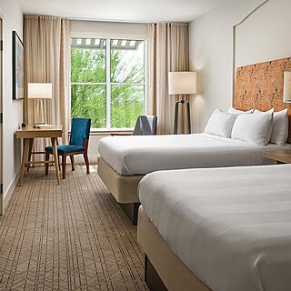 Marriott's Canyon Villas at Desert Ridge — Sample 2 Bedroom Villa Double Queens Room