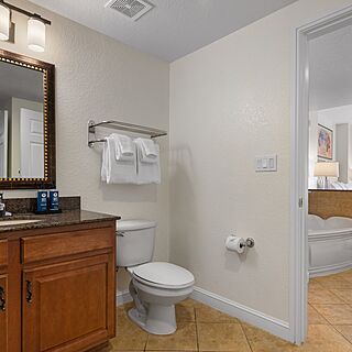 Club Wyndham Bonnet Creek Resort — Sample Bathroom
