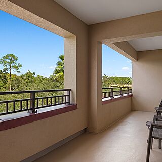 Club Wyndham Bonnet Creek Resort — Sample Balcony
