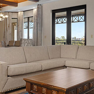 Club Wyndham Bonnet Creek Resort — Sample Presidential Unit Living Area