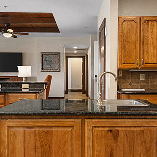 Club Wyndham Bonnet Creek Resort — Sample Presidential Unit Kitchen (see below for unit-type specific photos)