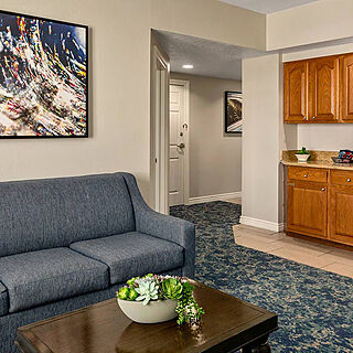 Club Wyndham Grand Desert — Sample Kitchen and Living Area