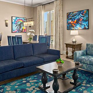 Club Wyndham Grand Desert — Sample Dining and Living Area