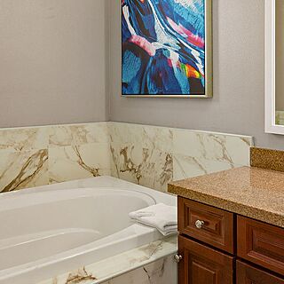 Club Wyndham Grand Desert — Sample Bathroom